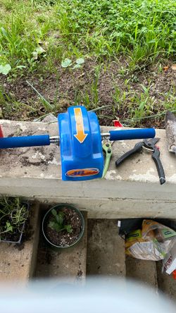 AB SLIDE ROLLER EXERCISER ABDOMINAL WORKOUT~Removable Handles.