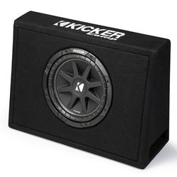 Kicker Comp 10" (25cm) Sub in Thin Profile
Encl, 4-Ohm