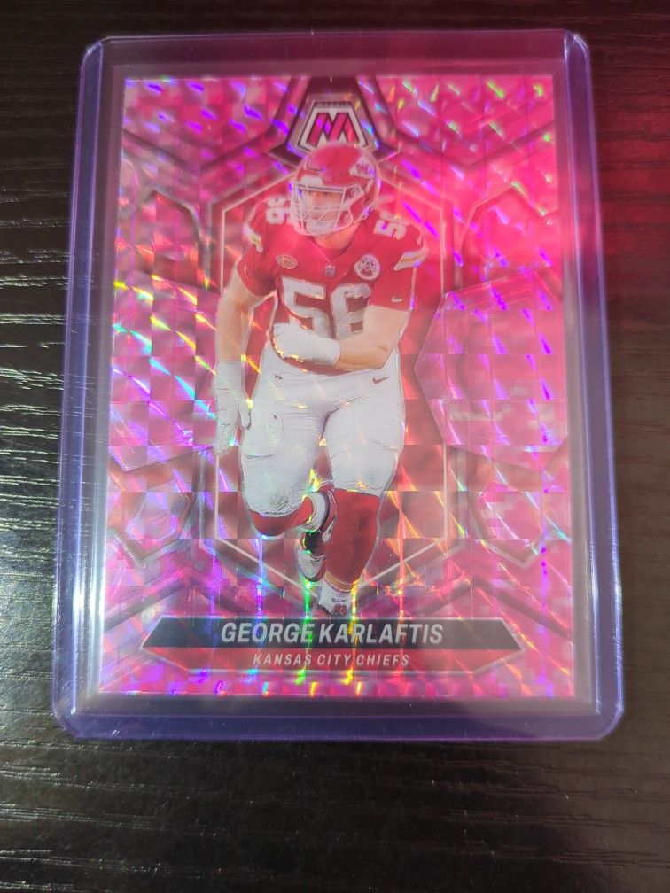 Panini Mosaic: George Karlaftis (Kansas City Chiefs)