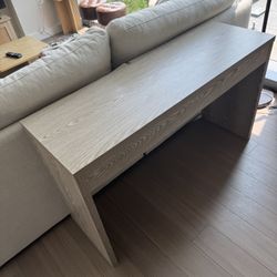 48” Console Table - Light Wood