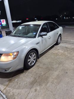 08 FORD TAURUS SEL V6 3.5L A/C HEAT TINTED WINDOWS ALUMINUM RIMS RUNS AND DRIVES EXCELLENT.