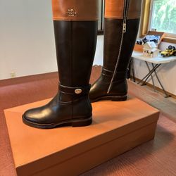 Coach Eva Mat Calf Boots