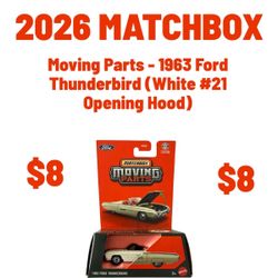 Matchbox opening parts 1963 Ford Thunderbird