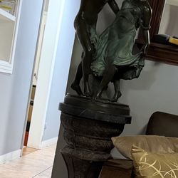 Beautiful Statue - 27 Inches Tall. Heavy.