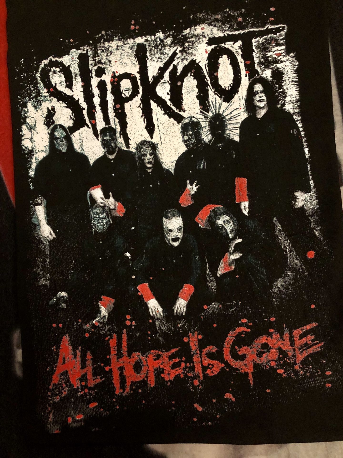 Slipknot all hope. Слипкнот группа Постер.