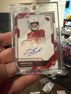 2026 topps flagship CARSON BECK AUTO