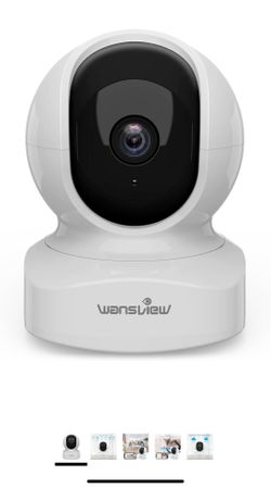 Home Security Camera, Baby Camera, 2K wansview WiFi Camera for Pet/Nanny, Motion Alerts, 2 Way Audio, Night Vision, Compatible with Alexa Echo Show, w