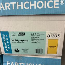 Colored Paper Goldenrod 8.5x11