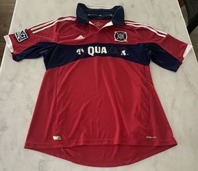 Chicago Fire MLS Soccer XL Jersey Nike Adidas Short Sleeve Home Kit Adult Men