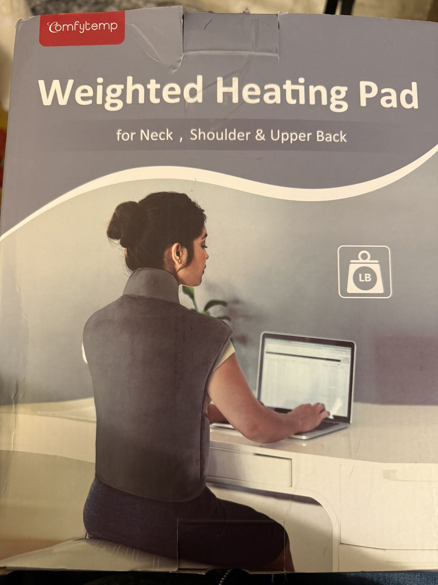 Brand New Weighted Heating Pad MOVING SALE