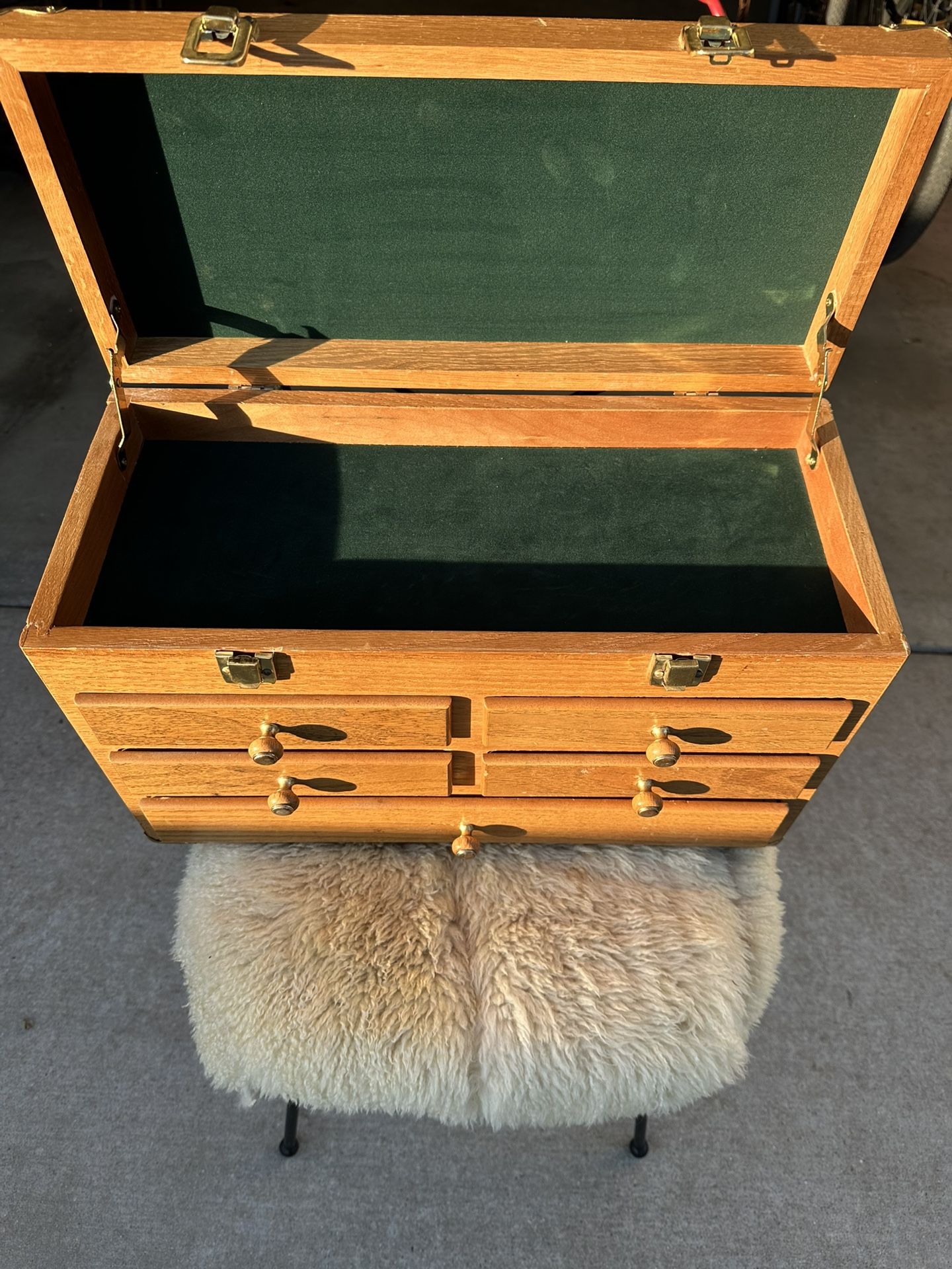 machinist wood tool box