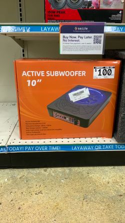 Active subwoofer