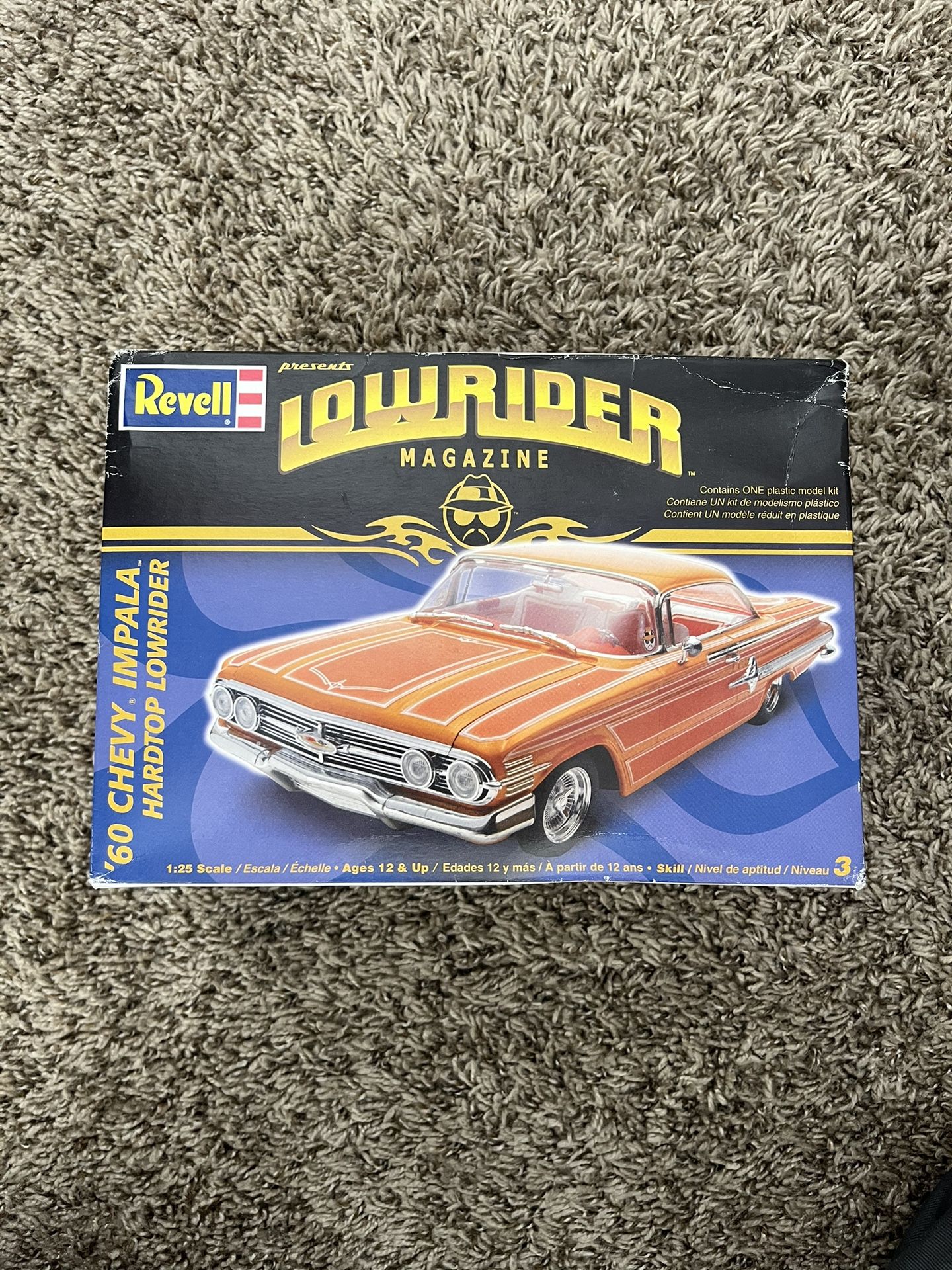 Revell 1960 Impala Lowrider Model 1/25 Scale