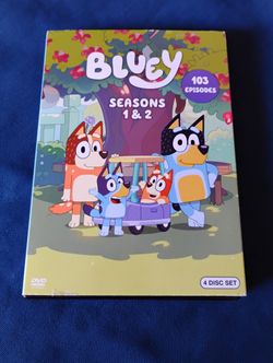 DISNEY'S BLUEY SEASONS 1&2 ON DVD 