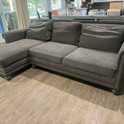Grey Sectional Couch 