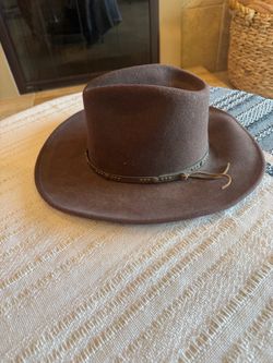 Woman’s cowboy hat