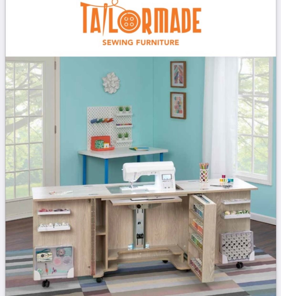 🧵Tailormade Sewing Cabinet 🧵MOVING 🚛 Must sell❗️