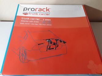 Prorack Trunk Carrier 2 Bike Rack