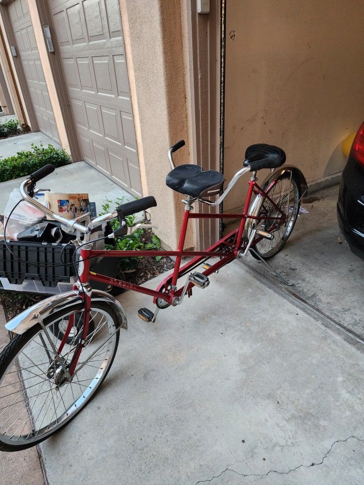 Vintage Schwinn Twin Tandem