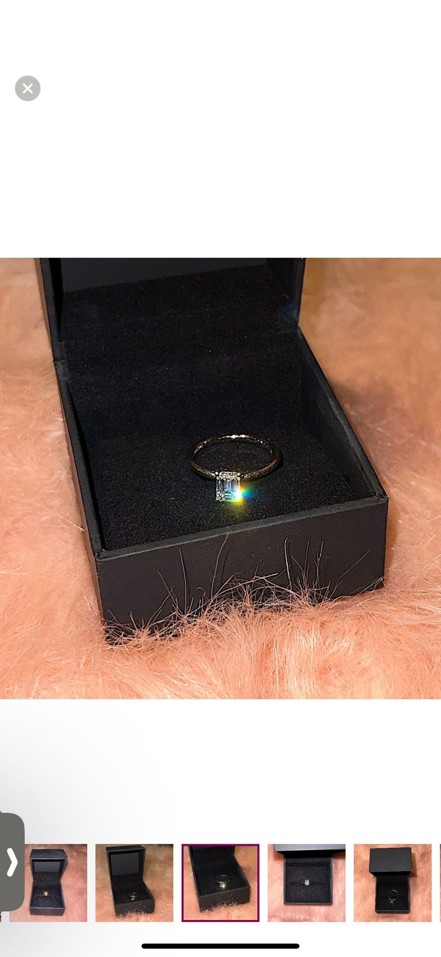 EMERALD CUT ENGAGEMENT RING