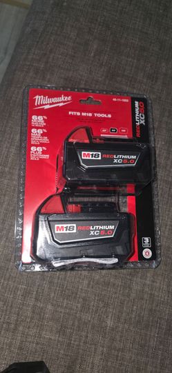 Milwaukee Batteries 5.0 New Nuevo baterias