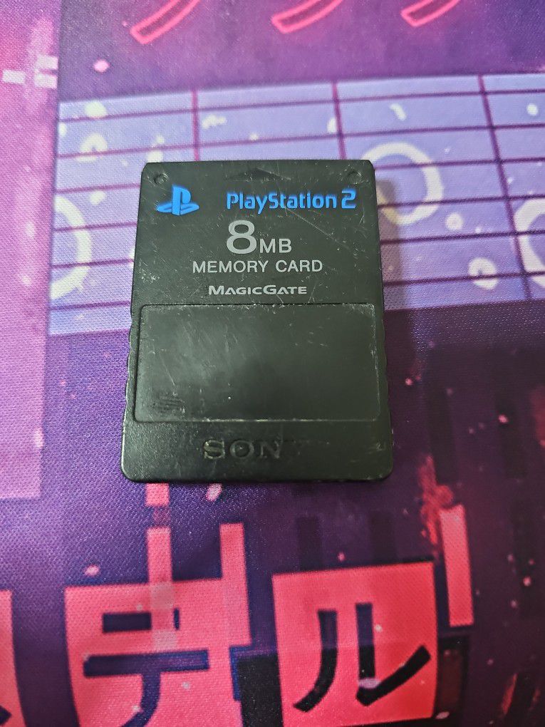Playstation 2 8mb Memory Card