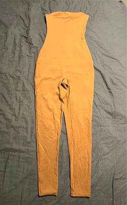 Skims strapless body suit, Small, Orange