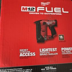 Milwaukee 18g Brad Nailer New 