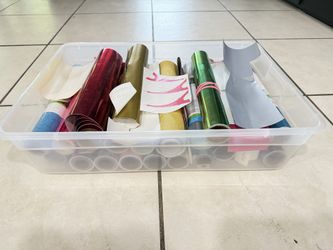 Assorted box of Vinyl for Cricut