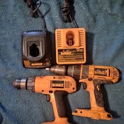 DeWalt Chargers and Drills 