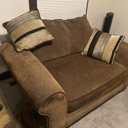 Sofa And Love Seat And Ottoman 