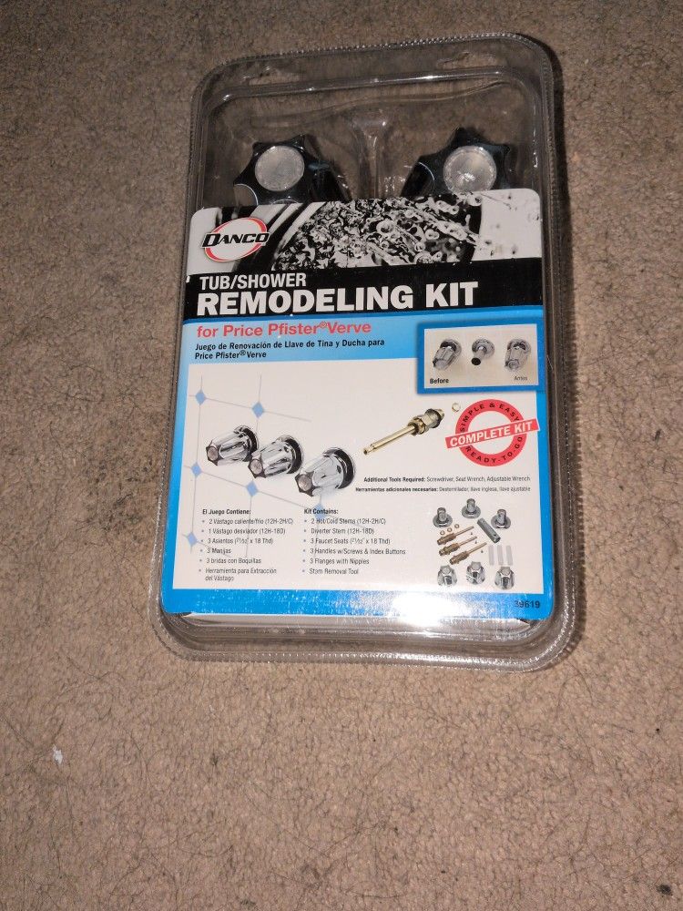 Tub Shower Molding Kit