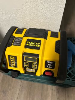 Stanley FatMax 1200A Jump Starter with Air Compressor