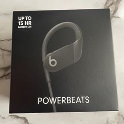 New Powerbeats High-Performance Wireless Bluetooth Headphones, Black 