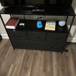 TV Table With Storage 