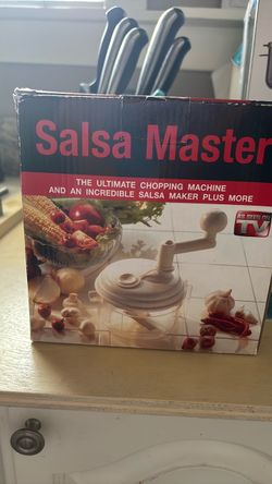 Salsa Master Manual Food Chopper