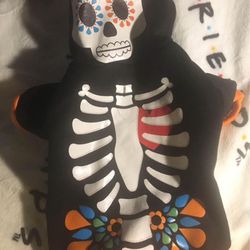 Dog Halloween Skeleton Hoodie Costume Size Medium Pick Up Only 