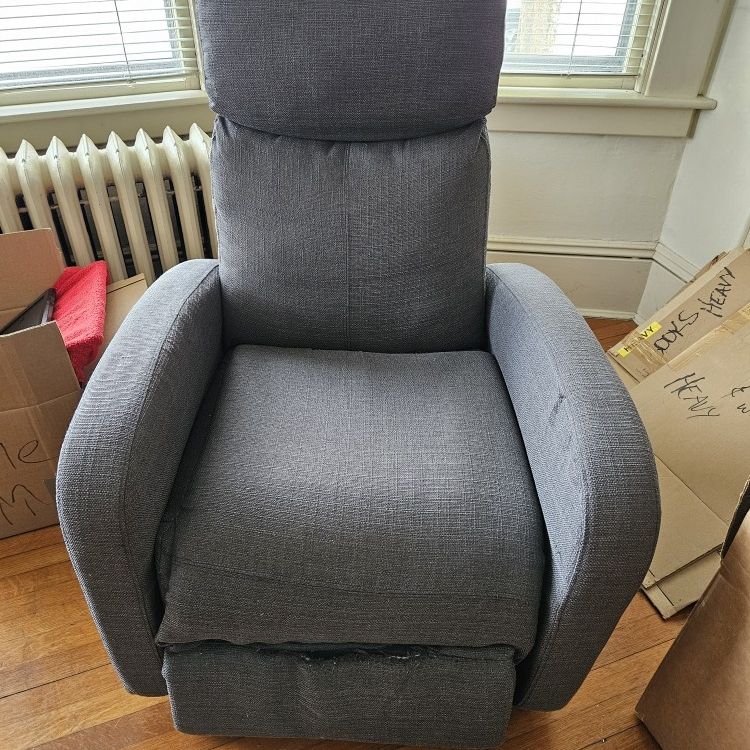 Free Small Grey Recliner