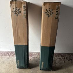 Pair Of Zenith Michelle Full Size Metal Bed frames Brand New 