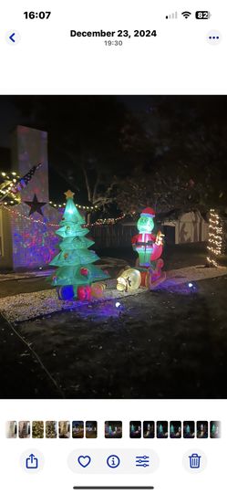 The Grinch Christmas Blow Up