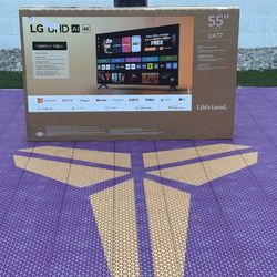 55UA77 55” LG smart 4k led Uhd tv