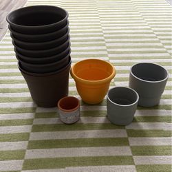 Assortment Of Plant Pots