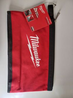 Red Zipper Tool Bag