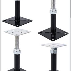 4-Pack Adjustable House Jacks 5-8 Inch RV Stabilizer Floor Leveling