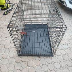 large  dog  crate