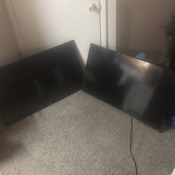 Two 43 ‘inch TV’s