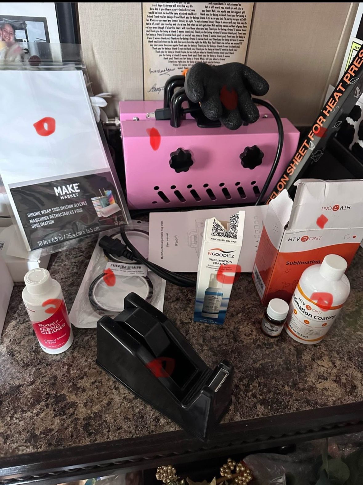 Mug Press and Accessories