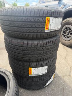 Pirelli P Zero A/S 215/55R17 Tires – Set of 4