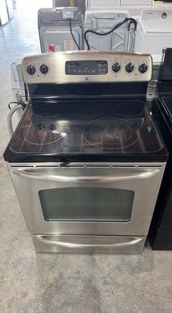 GE Stainless Electric Range – Smooth Top, Tested