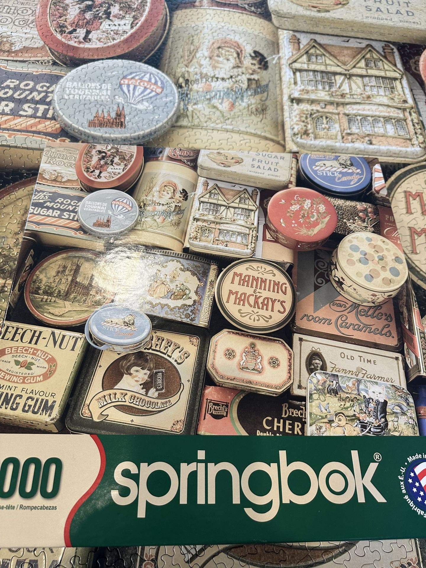 Springbok Puzzles Vintage Treasures